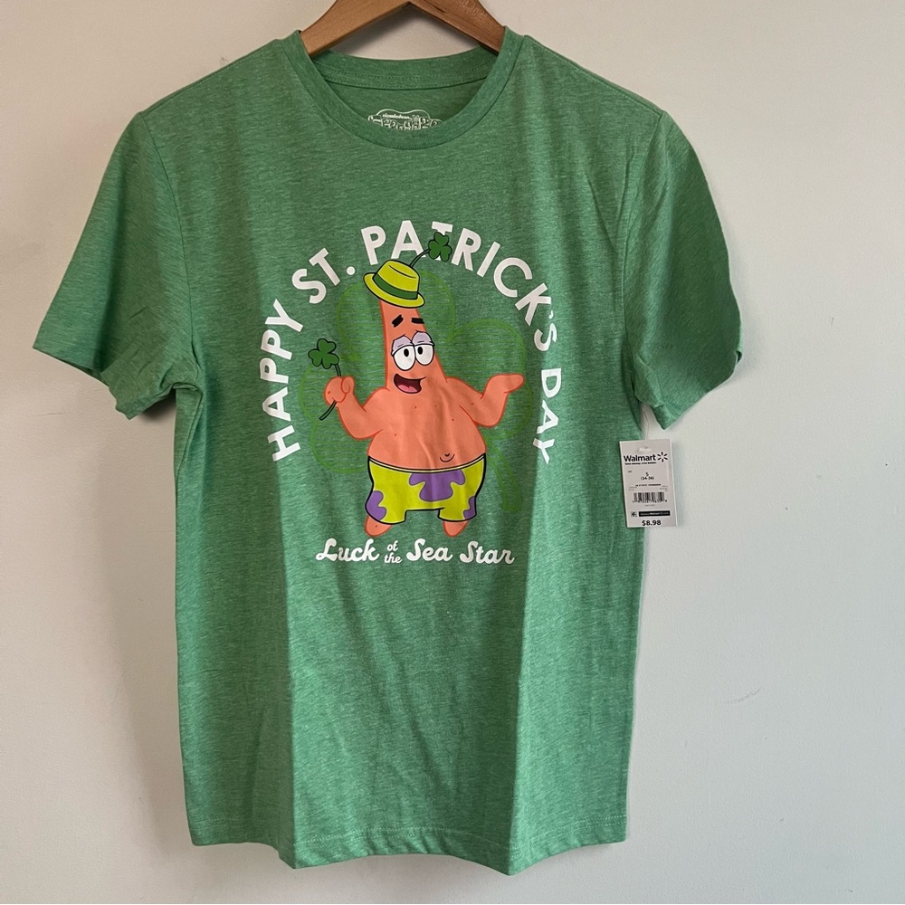 Nickelodeon Green St. Patrick's Day Tee